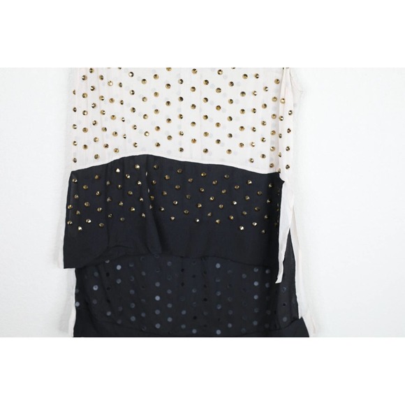 Diane Von Furstenberg Womens Abrielle Crystal-Embellished Sleeveless Top Size‎ 4 - Picture 4 of 14